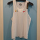 NBA Kids-Nike Sports Track and Field Schnellweste körperliche Untersuchung Atmungsaktives Wettbewerb Anzugstraining Marathon Running Männer und Frauen Nike- [Jagua Stoff Full Pressing Leim Upgrade Version] Weißer Einzelhaken Red Flame 120 Nike-M- [Jagua Fabric] 80-120jin [Jin gleich 0,5 kg]