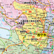 2025年新 青海省地图 1068*749毫米 纸质贴墙 政区交通地形