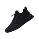 SUSTYLE luxury high-end brand men's shoes new sports shoes trendy mesh breathable men's casual shoes work shoes men black 9851 38