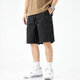 Mark Wafi Workwear Casual Shorts Herren trendy losen trendy Sommermitte-Pants Amerikaner Retro 5-Punkthosen Männer 1656 Khaki 28