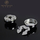 T/Twenties suitable for ordinary shirt cufflinks for men simple business wedding groom shirt decorative buttons for men women shirt sleeve studs KT001_Deep sea blue cat eye/silver border-1