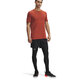 Under Armor (Underarmour) Spring and Summer Rush Scarmouss Men's Training's Sports Sports Short T-shirt 1376781 Orange 847 XL