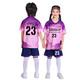 
Children's football uniform set for boys and girls quick dry short-sleeved training elementary school football match team uniform customization YL-9227 Apple green XS (155-160CM)