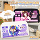 
Chengliu Q version of King of Glory Charlotte Diao Chan Han Xin Descendants Fan Peripheral Pencil Box Stationery Pencil Box Gift i [Double Layer] Beibai ZF1278
