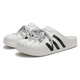 Adidas Männer- und Frauenschuhe Sommerlochschuhe Adilette Clog Birkenstock Schuhe Sportstapler JH9849/Helles Weiß/Nummer eins Schwarz/Gelb Erde Brown 39