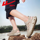 Huili Beach Sandals Herren 2025 Neue Sommer Atmungsfreie Hohlflasche Casual Schuhe Outdoor Wanderschuhe Txhlwsl-1585 Meter Grün 39