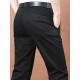 
JOEONE Summer Thin Black Men's Pants Large Size Casual Pants Men's Pure Cotton Loose Business Trousers Straight Pants Long Pants Trend Trends 5266 Military Green-No Bullet Thin 40 Three Foot-One