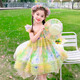 Girls Skirt Summer 2025 New Style Children's Dress Sleeveless Summer Princess Dress for Little Girls Super Beautiful Picture Color 120 cm