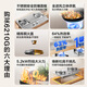 
Famous (MQ) Liquefied Gas Gas Stove 5.0kW Large Firepower Stainless Steel Panel Fire Stove Household Table-Inlaid Dual-Use Gas Stove Double Stove First-Level Energy Efficiency JZY-A6210G