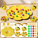 Nufeng Little Bee Collection des perles magnétiques au miel Manger des toys Puzzle Parent-Child Interactive Family Party Game accessoires 1 juin Gift Little Bee Battle [Bataille de 2 joueurs]