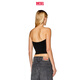DIESEL discount DIESEL women's OVAL D silver LOGO hollow sweater tube top A115860DLAX 9XX XXS