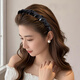 Dongyi's carefully selected hairbands for women, high-end headwear for going out, high cranium, fluffy headbands with teeth, students' face wash hairpins, Chinese Valentine's Day gift