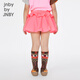 jnby by JNBY [Sports Series] New Jiangnan Buyi Children's Wear Slim Short Skirt Pants 25 Summer Girls 1P4E12160 679/Fluorescent Powder 140 cm