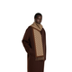 GUCCI Gucci GG wool scarf new gift beige and brown one size