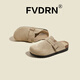 Zapatillas de punta de bolsas de estilo de lujo para mujeres 2025 NUEVO SUMERA RETRO RETRO CASA SULLA SULLA SULLA BIRKENSTOCK HCS-828-1A LIGHT KHAKI 40