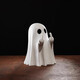 The ghost ornament with the middle finger is funny, creative and cute, a car-mounted Halloween gift for a friend’s birthday, the little ghost with the middle finger, length 5.6cm*width 5.6cm*height 8.5cm