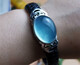 Qiwn Blue Ice Egei Gesicht Himmel blau gefrorener Ringgesicht kann mit Xiuyan Jade Anhänger Wassertropfen eingelegt werden.