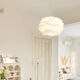 Restaurant des lustres simples modernes créatoires de la chambre de création lumières d'allée Style Crème Master Chambre Girl pour enfants Lampes de chambre 9272 Chandeliers 35 cm