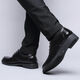 Chaoyunyue Real Cowhide Youth En cuir Chaussures en cuir à l'intérieur Hauteur en amélioration respirante chaussures en cuir formelles liées noires pour hommes Soft Sole rond chaussures simples 9901 noir 38