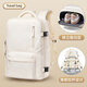 Yoshi Kimura (MCYS/JPN) travel backpack new style fashionable lightweight schoolbag for business trip for women on travel computer backpack luggage bag beige white