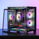 Colorful amd Ruilong r5 9600x/9500f rtx5070/5060ti/5050 graphics card sea view room desktop assembly computer host game e-sports flagship store diy complete machine eight R5 9600X+5070+500G+16G