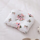 Fully cotton breathable and detachable portable crib mid-bed bionic baby nest baby pillow travel crib grey edge animal (no quilt) HDJ 50*85