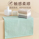 Serviettes de lavage, petits serviettes carrées en coton, mouchoirs spéciaux pour femmes en coton, chiffons, serviettes à main, gaze à séchage rapide, grandes serviettes de bain, ensembles simples verts, serviettes de bain, 1 14070 pièces, 1g 34x34cm