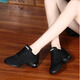 Tesli She [Four Seasons] Feizhi Mesh Dance Shoes Air Cushion Sole Square Dance Shoes Athletic Shoes Black 37