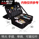 Zailu fishing gear storage bag multi-functional storage box fishing supplies equipment fishing gear bag fishing tool box accessories box te large three-layer 40*29*14