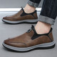 Región occidental Camel Chef Zapatos de protección de trabajo para hombres Zapatos de trabajo Spring Spring impermeable Aceite resistente al desgaste Resistente zapatos anti-deslizamiento zapatos de cuero casual Men 6627 Negro [Promoción]-Garantía de tres años-Luo 39