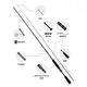达亿瓦（DAIWA）24新品TATULAXT蜘蛛鲈鱼竿鲈翘鳜鱼泛用路亚远投竿 2.03m 682LFS[2节直柄快调]