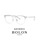 暴龙（BOLON）眼镜框商务金丝边圆形可配度数防蓝光男半框镜架BJ6098 BJ6198B10 单镜框
