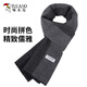 Woodpecker pure wool scarf men's winter thickened warm scarf for boyfriend husband dad New Year's birthday gift box
