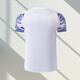 Ли Нин (Li-Rens) 2025 Новый конкурс спортивных футболок Badminton Sports Compet Skind Gold Armor выигрывает мужчины и женские же самые быстро сушитые звезды спортивной одежды 6625 Белый топ 4xl в стиле мужского
