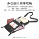 TFO travel ID bag, passport bag, halter neck multi-function cross-disk certificate bag, casual outdoor travel private bag, black