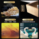MEI'AN HOME DEL HOME DISTORA DEL BARDILLO DEL BARRIDO Light Luxury Dormitorio principal Pintura colgante de la pared Mural Swan 2024 Nuevo estilo WS1047 Soporte mutuo 50*200 cm Tamaño de lujo de más de 2 metros cama o invitado