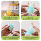 Belles baby silicone rice flour paste food supplement tool reusable baby puree suction bag homemade fruit drinking bottle 120ml 1 pack newly upgraded anti-ash and anti-adhesive hair brown fruit puree bag