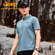 
Jeep quick-drying polo shirt men's UPF40+ sun protection short-sleeved T-shirt men's outdoor lapel quick-drying clothes 9905 brand black S