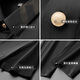Jiuji Luxury Luxury Ice Silk Fashion Fashion Fashion Fashion Spring and Summer New Business Polo Pantalon à manches courtes Tièmes en deux pièces Khaki 3523 (Expédition dans les 6 heures) 2xl