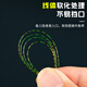 ZUKIBO Imported spotted fishing line main line super soft sub-line strong pulling platform fishing nylon line sea fishing luya sea rod line Main line / single roll package [spot green] 200 meters No. 2.0