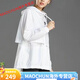 耐克（NIKE）夏季男女刺绣防晒衣户外连帽跑步透气防晒休闲轻薄运动夹克DM6180 刺绣标-灰色 6180防晒衣 L 85-100斤