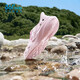 361 Chaussures pour enfants pour garçons et filles Sac de plage sandales Chaussures de trous pour l'été Nouveaux chaussures d'enfants de milieu à la place bébé rose 33