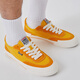 Vision Street Wear Oficial plano plano Top brillante Naranja Low Top Shoes Shoes Men and Women Skateboard Zapatos Naranes brillantes 38