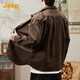 JEEP Jeep pure cotton American long-sleeved shirt men's 26 spring and autumn new retro shirt handsome loose jacket top clothes