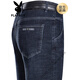 Playboy (Playboy) Sommer Jeans Herren Straight Lose Jeans mittleren Taillenvaters Long Hosen 3886 Dunkelblau 31 [2 Fuß 4 Taille]