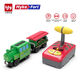 McAver G.32 Fernbedienungssteuerung Elektrischer Zug Kinderspielzeug kompatibel mit Hapebrio Holzspuren Color Box 90218 Fernbedienungswagen Set No Tracks offizieller Standard