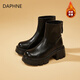 DAPHNE Daphne short boots women's shoes winter Martin boots 2026 new popular spring versatile plus velvet thick-soled Chelsea boots