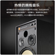JBL 4312G HiFi fever audio set Professional speaker performance passive recording monitor Home theater speaker amplifier High fidelity passive bookshelf box CD player [High-end version] 4312G wood grain black*2 + Yajun A15 amplifier