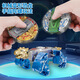
Blue Bee Mecha Deformation Robot Fingertip Gyro Mechanical Dinosaur Tank Novel and Strange Gyro Decompression Rotating Children's Toys [Full Set of Three] Deformation Robot Gyro