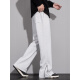 Pantalones casuales de otoño e invierno de tejido de punto americano de Lee Kids